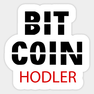 Bitcoin - Cryptocurrency - Blockchain - Investment Sticker